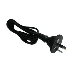 SAL Lighting Flex Plug 2 PIN Flex & Plug 1200mm 2x0.75mm Black Lights-For-You 2S9000