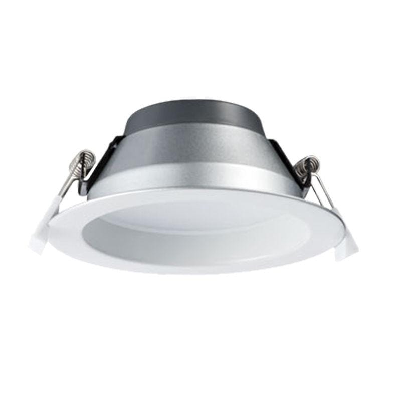 SAL Lighting LED Downlights White 115mm LED Downlight 14w White, Silver Lights-For-You S9072TC WH