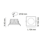 SAL Lighting LED Downlights 92mm LED Downlight 10w Lights-For-You