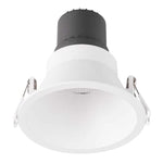 SAL Lighting LED Downlights 92mm Ripple Effect Shield LED Downlight 9w Black, White 3k S9011WW/SFI Lights-For-You S9011WW/WH/SFI