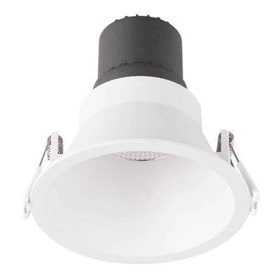 SAL Lighting LED Downlights 92mm Ripple Effect Shield LED Downlight 9w Black, White 3k S9011WW/SFI Lights-For-You S9011WW/WH/SFI