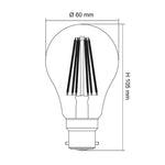 SAL Lighting LED Globes LED Clear Lamp 8w Lights-For-You