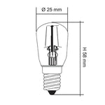 SAL Lighting LED Globes LED Filament Pilot Lamp E14 Lights-For-You LP25F830E14
