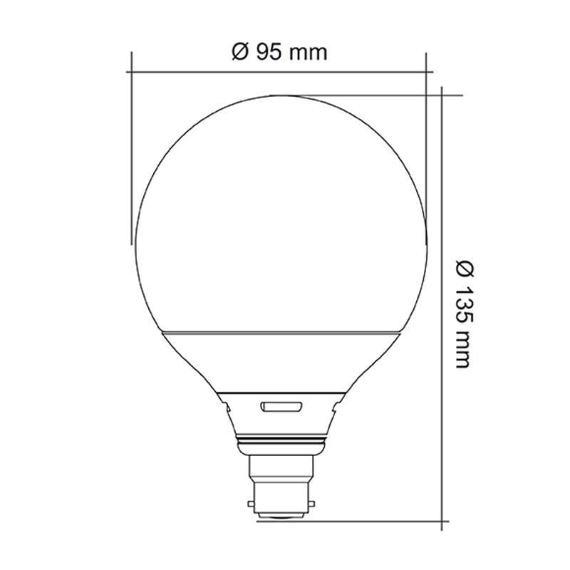 SAL Lighting LED Globes LED Opal 10w B22/E27 3k/6k Globes Lights-For-You