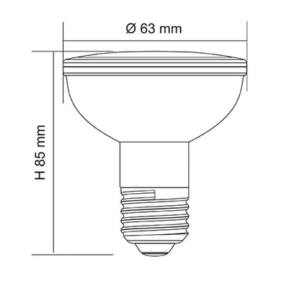 SAL Lighting LED Globes LED PAR20 7w 3000k/6000k Globes Lights-For-You