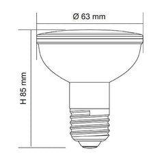 SAL Lighting LED Globes LED PAR20 7w 3000k/6000k Globes Lights-For-You