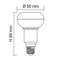 SAL Lighting LED Globes LED R Series 6w Globes E14 3000k/6000k Lights-For-You