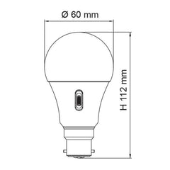 SAL Lighting LED Globes Opal LED Globes 10w B22/E27 Lights-For-You