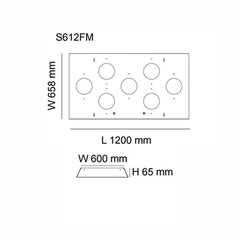 SAL Lighting LED Panel Frame LED Panel Surface Mounted Frame White Lights-For-You S612FM