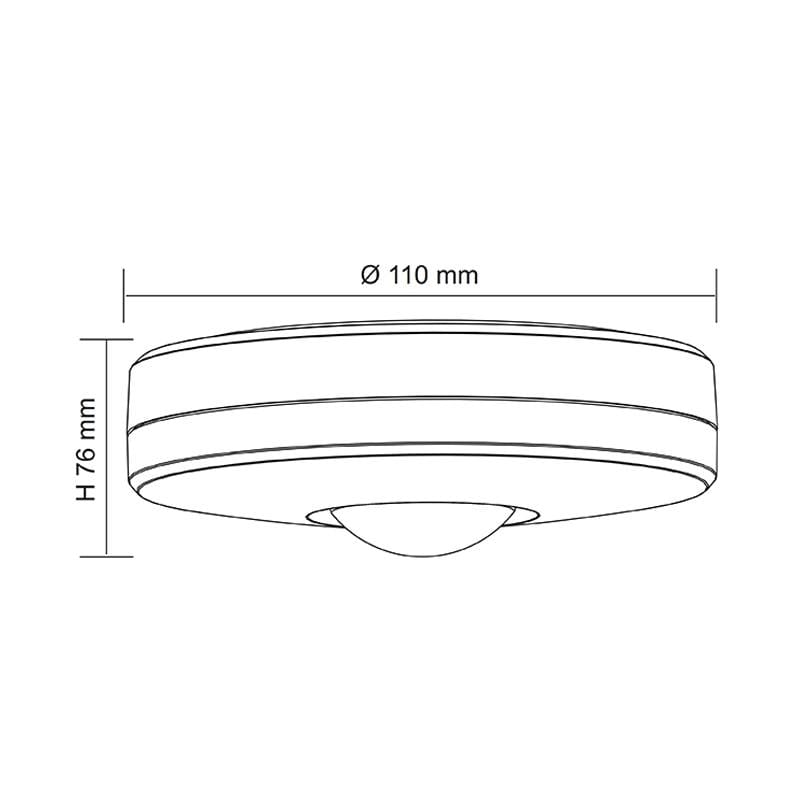 SAL Lighting Sensor lights Infrared Surface Mount Sensor Light 500W Lights-For-You SMS805CS