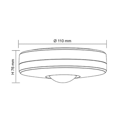 SAL Lighting Sensor lights Infrared Surface Mount Sensor Light 500W Lights-For-You SMS805CS