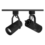 SAL Lighting Spot Lights SPOT II Black: 5w GU10 Single Lights-For-You STR4863TC/BK