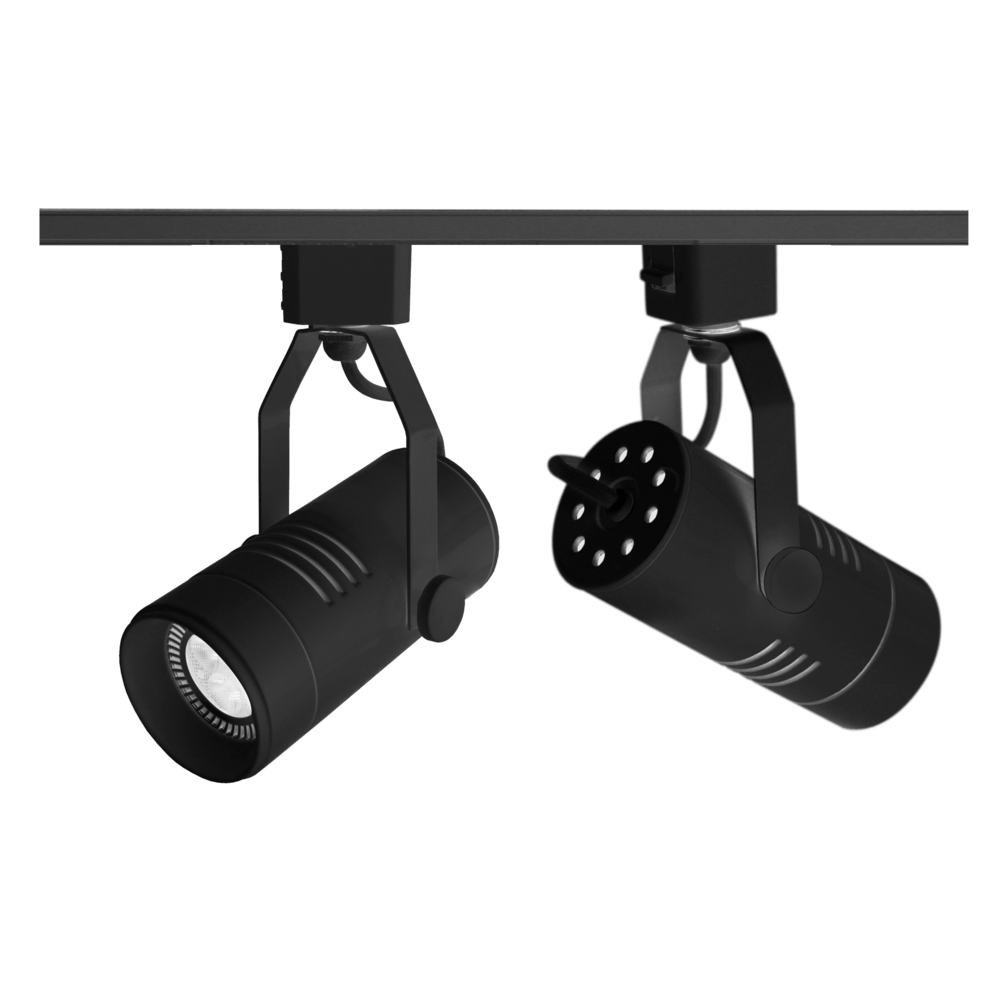 SAL Lighting Spot Lights SPOT II Black: 5w GU10 Single Lights-For-You STR4863TC/BK