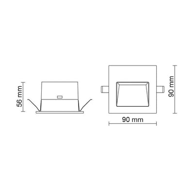 SAL Lighting Step Lights Ambience 1W LED Step light Lights-For-You S9312