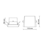 SAL Lighting Step Lights Ambience 1W LED Step light Lights-For-You S9314