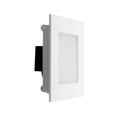 SAL Lighting Step Lights Broom 3W LED Step Light Lights-For-You S9311 WH