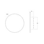 SAL Lighting Wall Lights Affinity 15W Dimmable LED Wall Light Lights-For-You