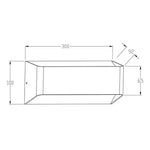 SAL Lighting Wall Lights Lounge III 18W LED Up/Down Wall Light Lights-For-You