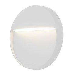 Architectural Round LED Step Light CCT 4w in Black or White 11cm Diameter