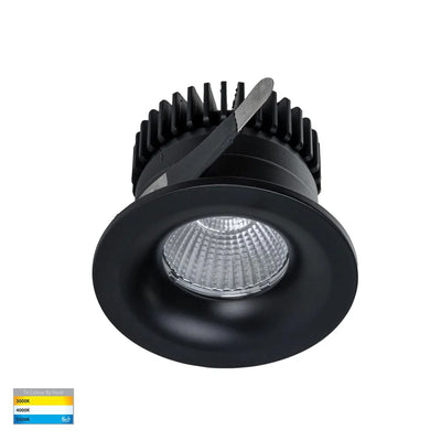 55mm Niche LED Downlight 6w Black, White CCT CRI 90+ HV5703T Havit Lighting