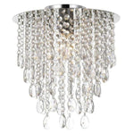 Telbix Lighting Batten Fix Lights Loven Batten Fix in Chrome W/Clear Acrylic Beads Lights-For-You LOVEN BF30-CH 9329501051733