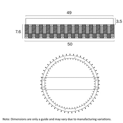 Telbix Lighting Close To Ceiling Light(CTC) RIAS 50 CTC Lights-For-You