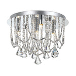 Telbix Lighting Close To Ceiling Light(CTC) Sandro CTC Modern Round 5Lt Lights-For-You SANDRO CTC5-CH 9329501046418