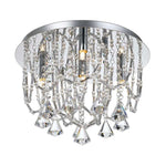 Telbix Lighting Close To Ceiling Light(CTC) Sandro CTC Modern Round 5Lt Lights-For-You SANDRO CTC5-CH 9329501046418