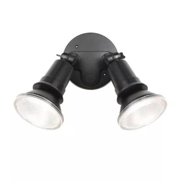 Telbix Lighting Flood Lights 2 Light / Black Comet Flood Light Adjustable Lights-For-You COMET EX2-BK