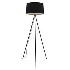 Telbix Lighting Floor Lamps Black Anna Floor Lamp 1Lt Lights-For-You ANNA FL-BKDGY