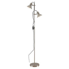 Telbix Lighting Floor Lamps Corelli Twin Headed Floor Lamp Lights-For-You CORELLI FL2-NK 9329501055328