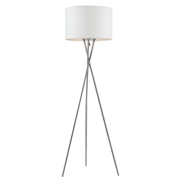 Telbix Lighting Floor Lamps Denise Modern Tripod Floor Lamp 1Lt Lights-For-You DENISE FL-CHWH 9329501032695