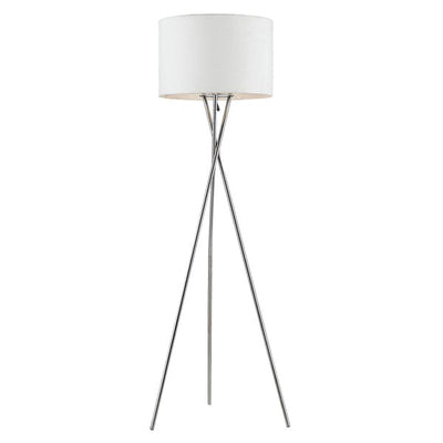 Telbix Lighting Floor Lamps Denise Modern Tripod Floor Lamp 1Lt Lights-For-You DENISE FL-CHWH 9329501032695