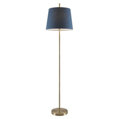 Telbix Lighting Floor Lamps Blue/Antique Brass Dior Floor Lamp 1Lt in White or Blue Lights-For-You DIOR FL-BLAB