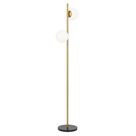 Telbix Lighting Floor Lamps Figaro Floor Lamp 2Lt Lights-For-You FIGARO FL2-AGOM 9329501063750