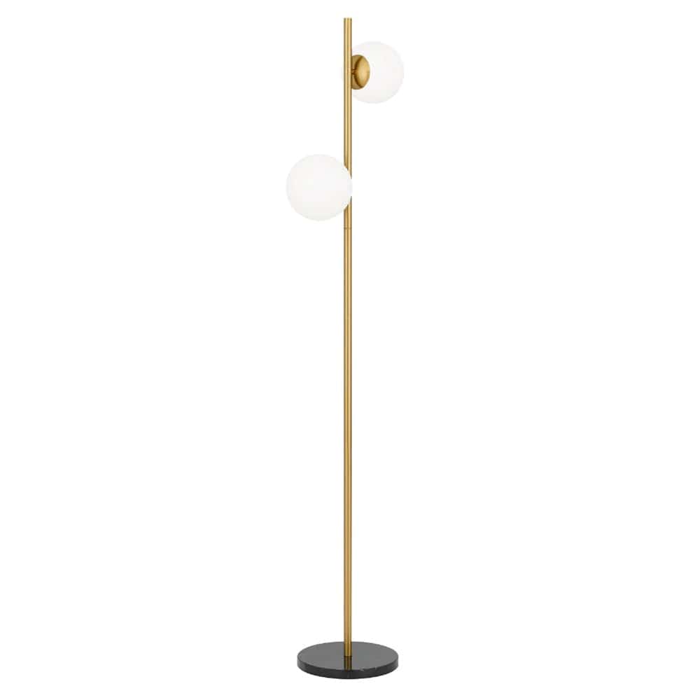 Telbix Lighting Floor Lamps Figaro Floor Lamp 2Lt Lights-For-You FIGARO FL2-AGOM 9329501063750