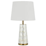 Telbix Lighting Floor Lamps Fusell Table Lamp White / Gold Lights-For-You