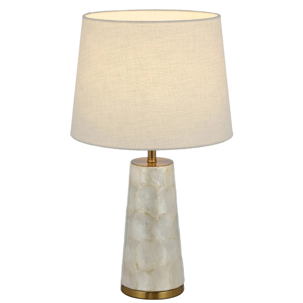 Telbix Lighting Floor Lamps Fusell Table Lamp White / Gold Lights-For-You