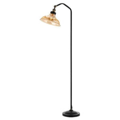 Telbix Lighting Floor Lamps Hertel Floor Lamp With Flexible Head Lights-For-You HERTEL FL-BKAM
