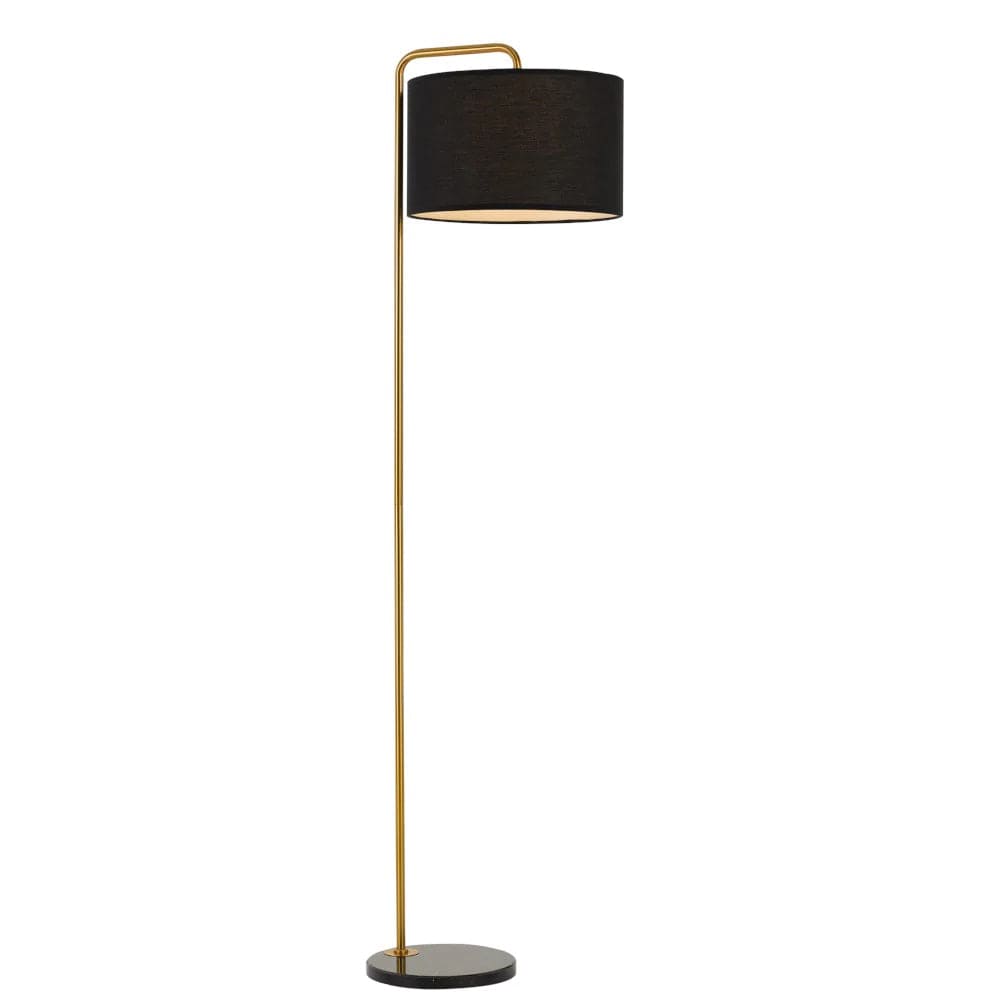 Telbix Lighting Floor Lamps Ingrid 1 Light Floor Lamp Lights-For-You INGRID FL-GDBK 9329501051375