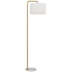 Telbix Lighting Floor Lamps Ingrid 1 Light Floor Lamp Lights-For-You INGRID FL-GDWH 9329501063668