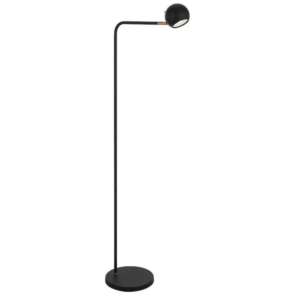 Telbix Lighting Floor Lamps Jeremy Floor Lamp in Black, Grey Lights-For-You