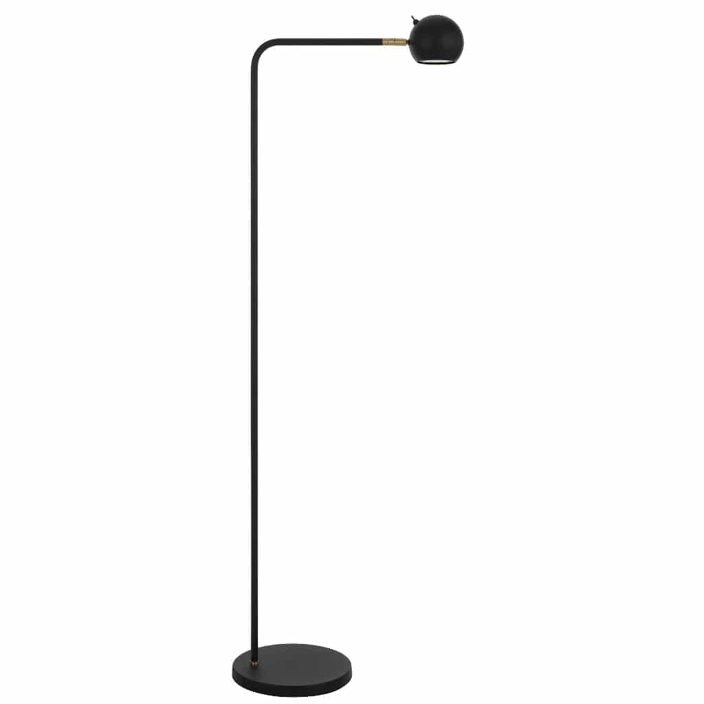 Telbix Lighting Floor Lamps Jeremy Floor Lamp in Black, Grey Lights-For-You JEREMY FL-BK 9329501068380