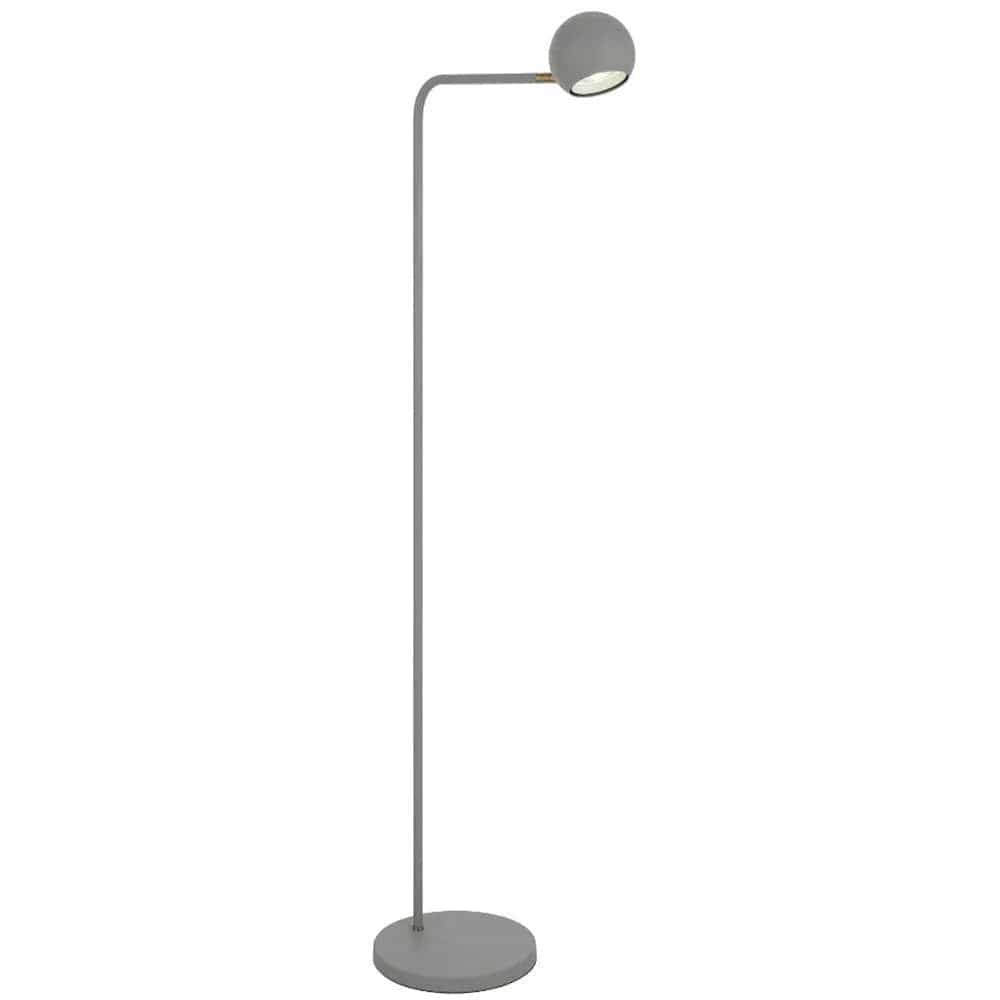 Telbix Lighting Floor Lamps Jeremy Floor Lamp in Black, Grey Lights-For-You JEREMY FL-GY 9329501068397