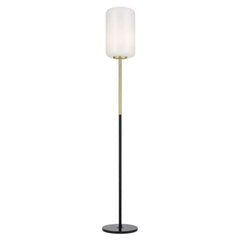 Telbix Lighting Floor Lamps KOROVA Floor Lamp 1 LT in Opal or Smoke Glass Lights-For-You KOROVA FL-BRSOP 9329501062647