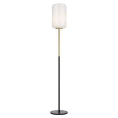 Telbix Lighting Floor Lamps Opal Glass KOROVA Floor Lamp 1 LT in Opal or Smoke Glass KOROVA FL-BRSOP
