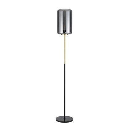 Telbix Lighting Floor Lamps Brass / Smoke Korova Floor Lamp Brass / Smoke Lights-For-You KOROVA FL-BRSSM