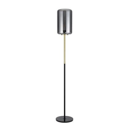 Telbix Lighting Floor Lamps Korova Floor Lamp Brass / Smoke Lights-For-You KOROVA FL-BRSSM 9329501062661