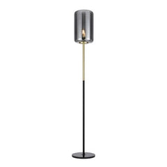 Telbix Lighting Floor Lamps Korova Floor Lamp Brass / Smoke Lights-For-You KOROVA FL-BRSSM 9329501062661