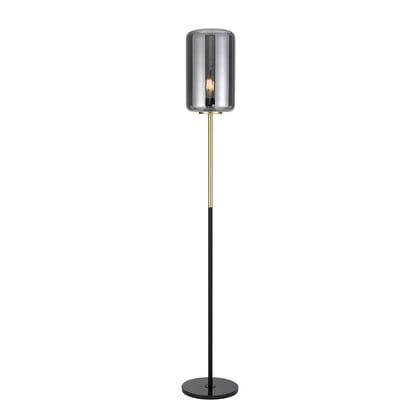 Telbix Lighting Floor Lamps Korova Floor Lamp Brass / Smoke Lights-For-You KOROVA FL-BRSSM 9329501062661